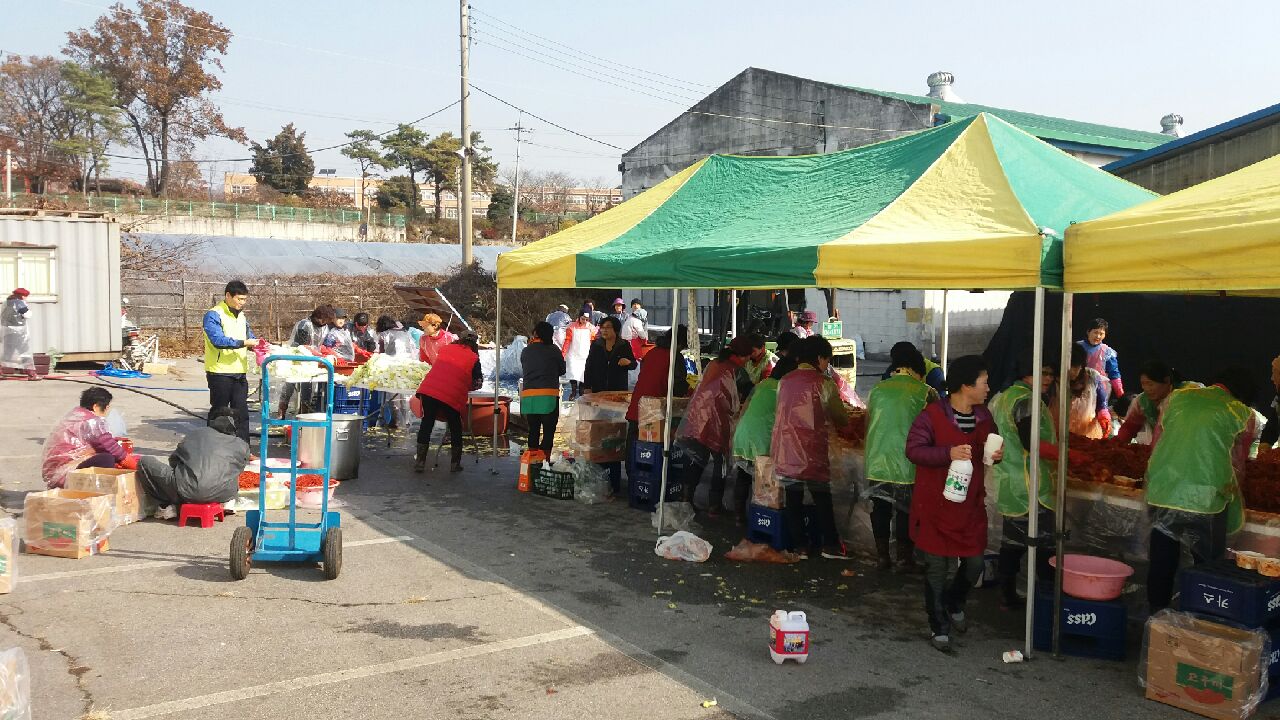 양주시 남면 사랑의 김장 나눔 행사 이미지