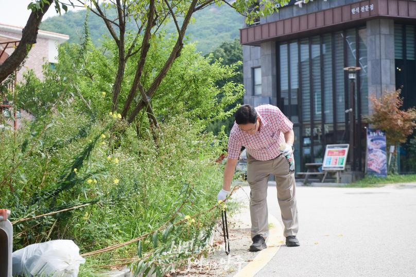 적십자봉사회 환경캠페인 의 사진