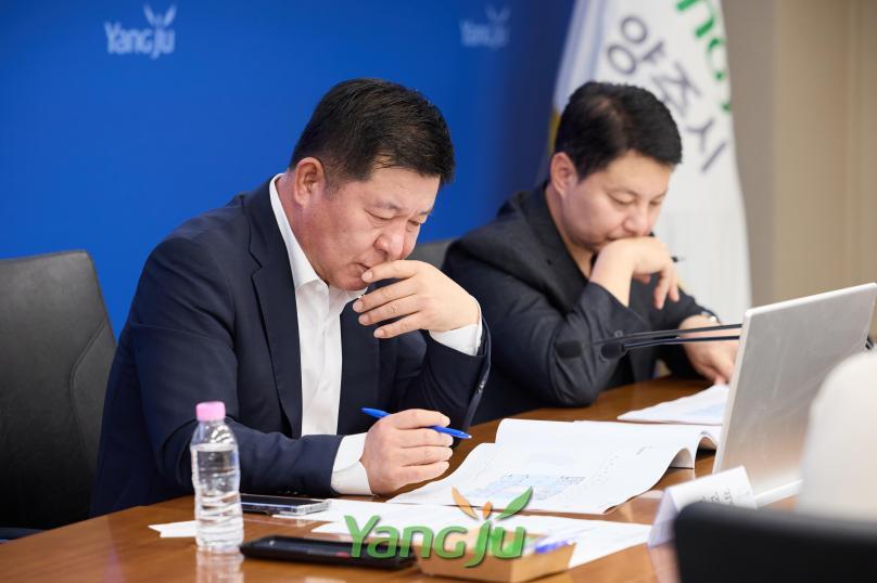 옥정2동 행정복지센터 건립 완료보고회 의 사진