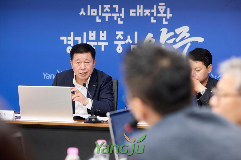 옥정2동 행정복지센터 건립 완료보고회 의 사진