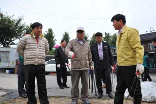 백석 국토대청결운동 의 사진