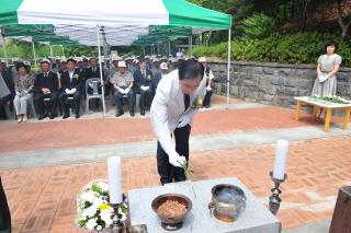 6.25참전 추모제 의 사진