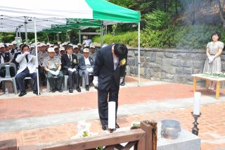 6.25참전 추모제 의 사진