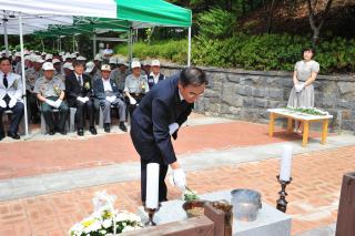 6.25참전 추모제 의 사진