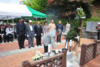 6.25참전 추모제 의 사진