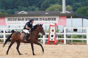 양주시장배 전국승마대회 사진