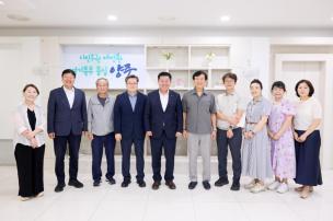 양주시사회적경제연대연합회 내방 의 사진