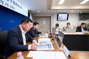 옥정2동 행정복지센터 건립 완료보고회 의 사진