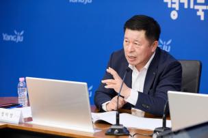 옥정2동 행정복지센터 건립 완료보고회 의 사진