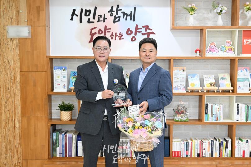 예비군지역대장 환담 사진