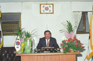 한국자유총연맹 양군지부장 이취임식 의 사진
