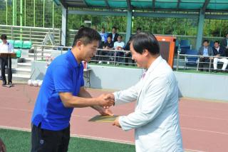 제10회 연합회장기 40대 축구대회 의 사진