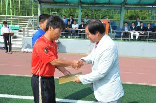 제10회 연합회장기 40대 축구대회 의 사진