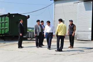 검준공단음폐수처리시설 현장점검 의 사진