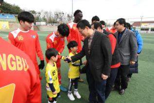 k3 축구단 홈경기 의 사진