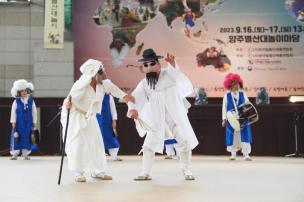 대한민국 탈춤제 의 사진