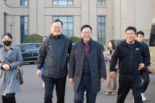 중국 둥잉시 현장시찰 및 자매결연 협약식 의 사진
