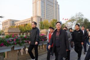 중국 둥잉시 현장시찰 및 자매결연 협약식 의 사진