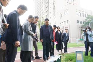 중국 둥잉시 현장시찰 및 자매결연 협약식 의 사진