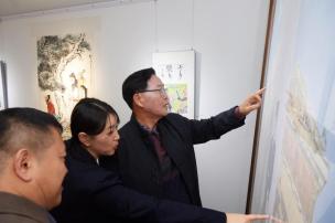 중국 둥잉시 현장시찰 및 자매결연 협약식 의 사진