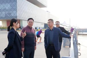 중국 둥잉시 현장시찰 및 자매결연 협약식 의 사진