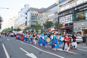 천일홍축제 퍼레이드 및 개막식 사진