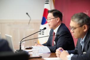 중점관리 대상사업 보고회 의 사진