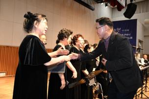 양주시 앙상블 장애인합창단 정기연주회 의 사진