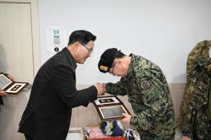 특전사동지회 양주지회 정기총회 의 사진