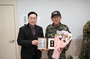 특전사동지회 양주지회 정기총회 의 사진