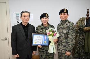 특전사동지회 양주지회 정기총회 의 사진