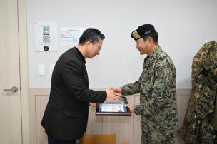 특전사동지회 양주지회 정기총회 의 사진