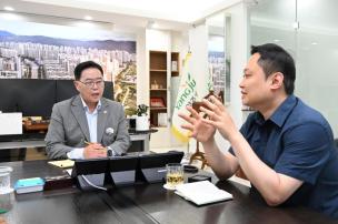 중부일보 인터뷰 사진
