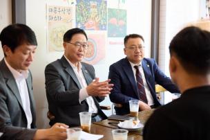 고읍 상권 활성화 홍보 촬영 및 상인회 간담회 사진