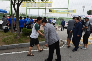  양주시 축구협회장기 축구대회 의 사진