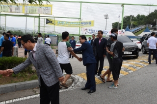  양주시 축구협회장기 축구대회 의 사진