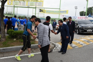  양주시 축구협회장기 축구대회 의 사진