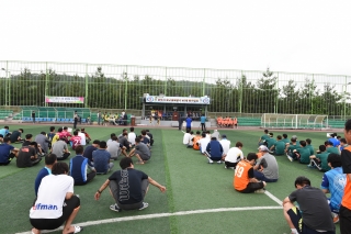  양주시 축구협회장기 축구대회 의 사진