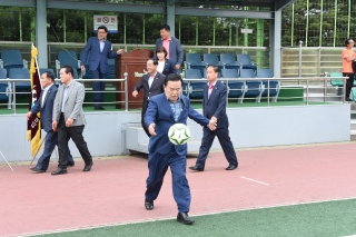  양주시 축구협회장기 축구대회 의 사진